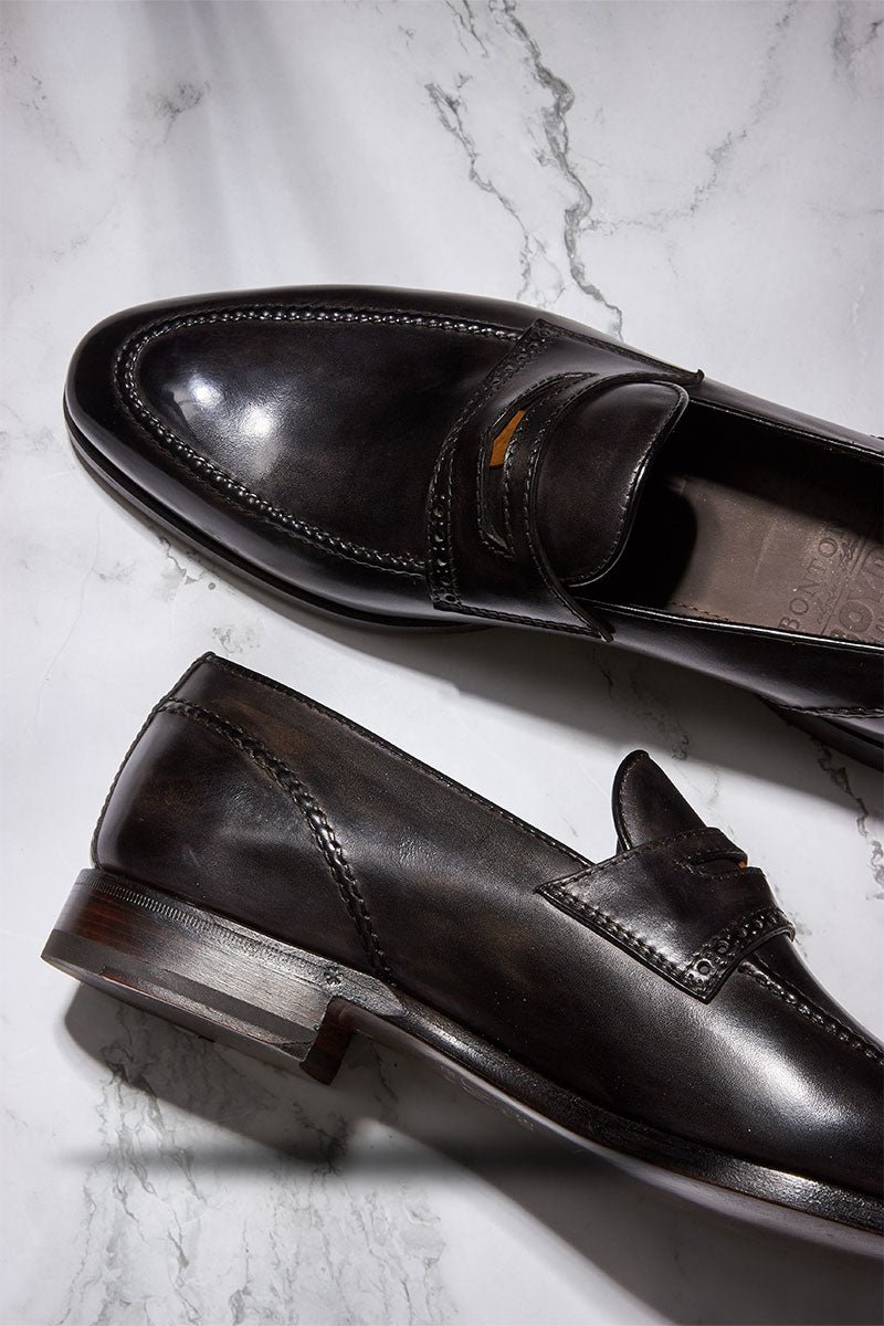 Gerald Penny Loafers-Bontoni-Boyds Philadelphia